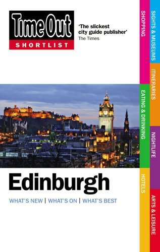 Stock image for Time Out Shortlist Edinburgh 1st edition for sale by Reuseabook