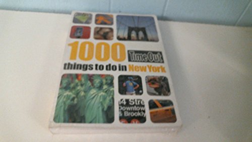 Stock image for Time Out 1000 Things to Do in New York (Time Out Guides) for sale by SecondSale