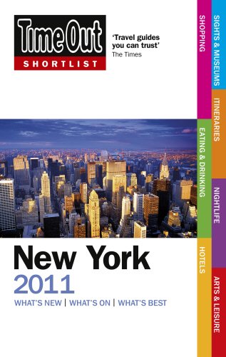 Beispielbild fr Time Out Shortlist New York 2011 zum Verkauf von AwesomeBooks