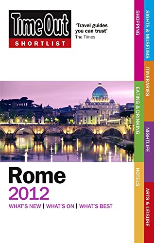 Beispielbild fr Time Out Shortlist 2012 Rome zum Verkauf von Ammareal
