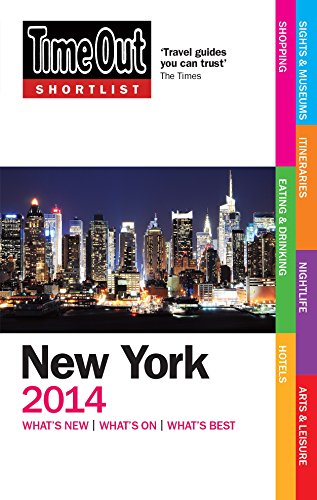 Imagen de archivo de Time Out Shortlist New York 2014 (Time Out New York) a la venta por WorldofBooks