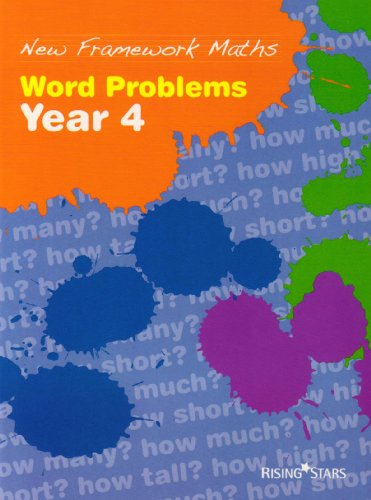 Beispielbild fr New Framework Maths:Word Problems Year 4 zum Verkauf von WorldofBooks