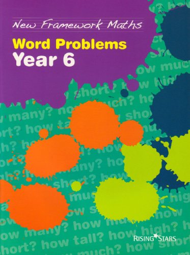 Beispielbild fr New Framework Maths:Word Problems Year 6 zum Verkauf von WorldofBooks