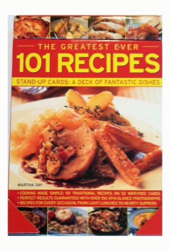 Stock image for The Greatest Ever 101 Recipes: Stand-UP Cards: A Deck of Fantastic Dishes for sale by Better World Books