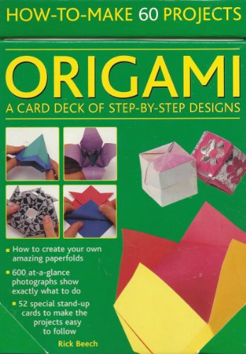 Stock image for Origami: A Card Deck of Step By Step Designs How to Make 60 Projects (How to make 60 projects) for sale by ThriftBooks-Dallas