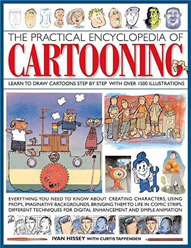 Stock image for The Professional Step-By-Step Guide to Cartooning for sale by WorldofBooks