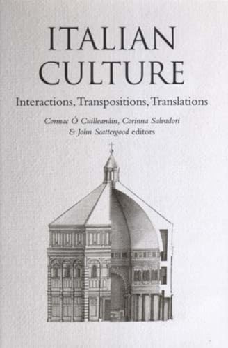 Stock image for Italian Culture: Interactions, Transpositions, Translations for sale by WorldofBooks