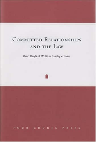 Beispielbild fr Committed Relationships and the Law zum Verkauf von Grey Matter Books