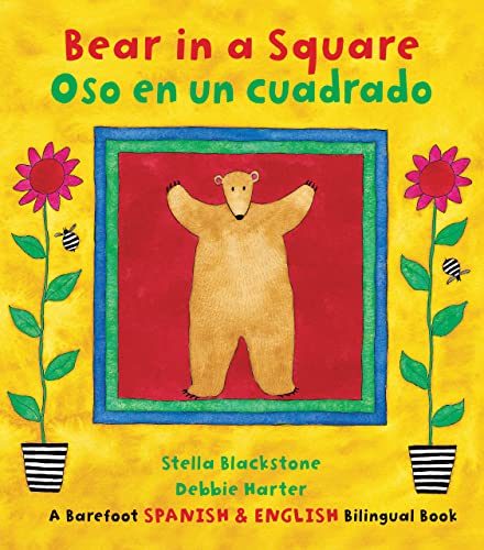 Imagen de archivo de Bear in a Square / Oso en un cuadrado (English and Spanish Edition) a la venta por Jenson Books Inc