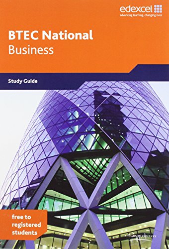 Imagen de archivo de BTEC National Business: Study Guide a la venta por WorldofBooks