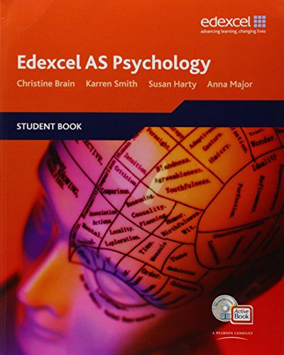 9781846902611: Edexcel AS Psychology Student Book + ActiveBook with CDROM
