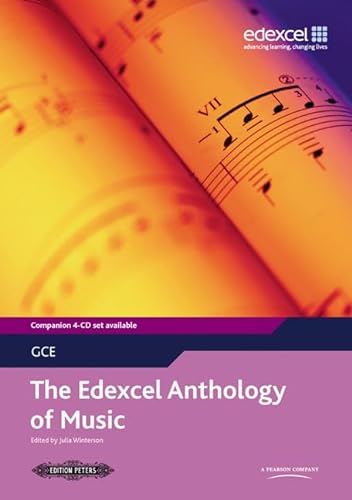 Stock image for GCE The Edexcel Anthology of Music for sale by AwesomeBooks