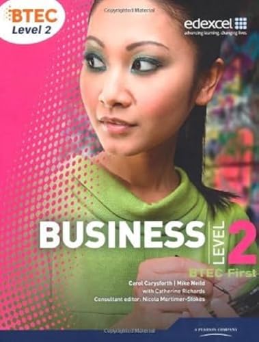 Beispielbild fr BTEC Level 2 First Business Student Book zum Verkauf von AwesomeBooks