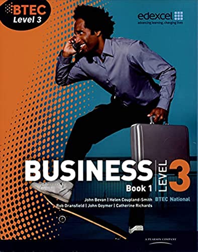 Stock image for BTEC Level 3 National Business Student Book 1 (Level 3 BTEC National Business) for sale by AwesomeBooks