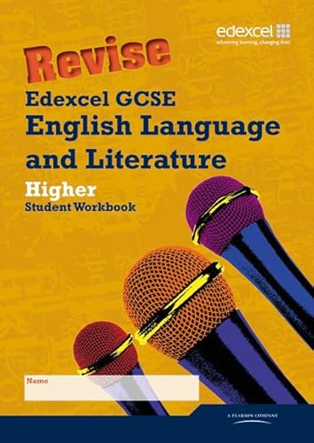 Beispielbild fr Revise Edexcel GCSE English Language and Literature Higher Tier Workbook (Edexcel GCSE English 2010) zum Verkauf von Reuseabook