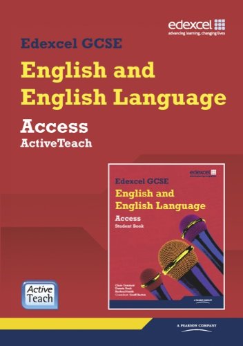 9781846907456: Edexcel GCSE English and English Language Access ActiveTeach pack with CDROM (Edexcel GCSE English 2010)