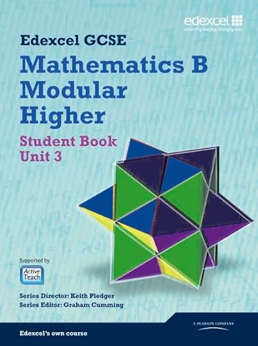 Beispielbild fr GCSE Mathematics Edexcel 2010: Spec B Higher Unit 3 Student Book (GCSE Maths Edexcel 2010) zum Verkauf von AwesomeBooks