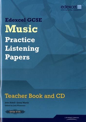 Stock image for Edexcel GCSE Music Practice Listening Papers Teacher book and CD for sale by WorldofBooks