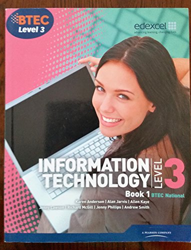 Imagen de archivo de BTEC Level 3 National IT Student Book 1 (BTEC National for IT Practitioners) a la venta por AwesomeBooks