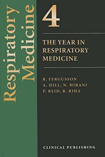 Imagen de archivo de Respiratory Medicine: v. 4 (Year in) a la venta por Y-Not-Books