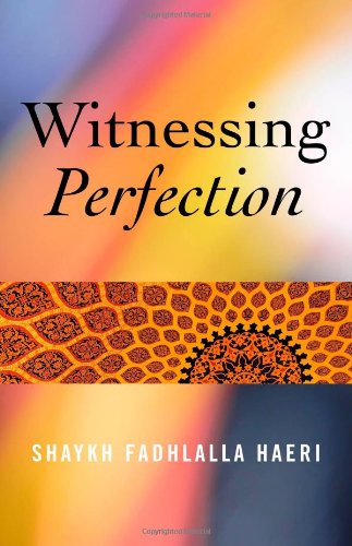 Imagen de archivo de Witnessing Perfection a la venta por WorldofBooks