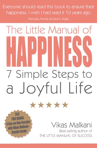 Stock image for The Little Manual of Happiness : 7 Simple Steps to a Joyful Life for sale by Better World Books: West