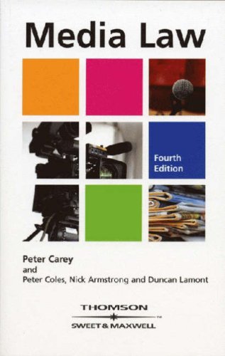 Media Law (9781847030160) by Peter; Coles Duncan Carey