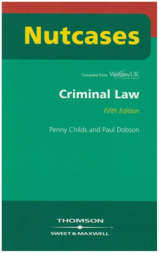 Beispielbild fr Nutcases Criminal Law zum Verkauf von WorldofBooks