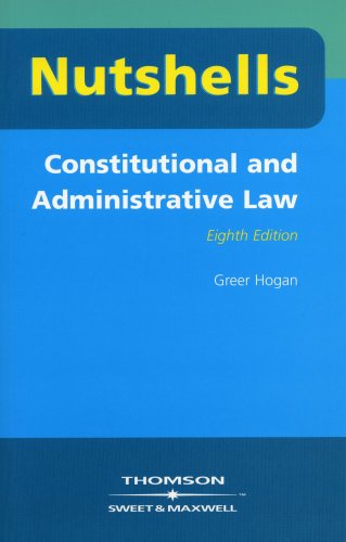 Beispielbild fr Nutshell Constitutional and Administrative Law (Nutshells) zum Verkauf von AwesomeBooks