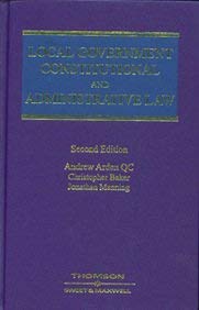 9781847031853: Local Government Constitutional and Administrative Law