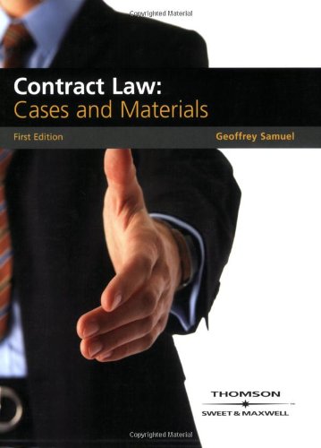 9781847032164: Contract Law: Cases and Materials