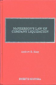 9781847033277: McPherson's Law of Company Liquidation