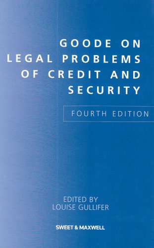 Stock image for Goode on Legal Problems of Credit and Security for sale by AwesomeBooks