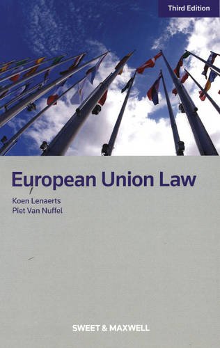 Imagen de archivo de European Union Law a la venta por Better World Books Ltd