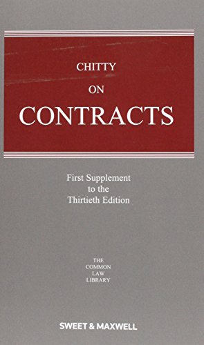 Stock image for Chitty on Contracts 1st Supplement for sale by Phatpocket Limited