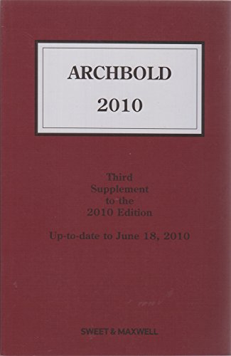 Beispielbild fr Archbold: Supplement No. 3: Criminal Pleading, Evidence and Practice zum Verkauf von AwesomeBooks