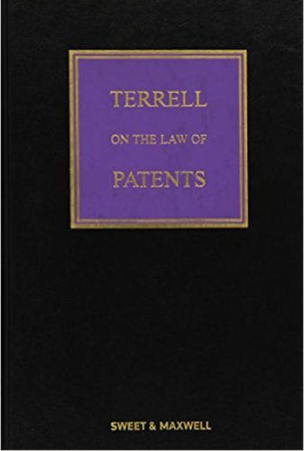 9781847039033: Terrell on the Law of Patents.