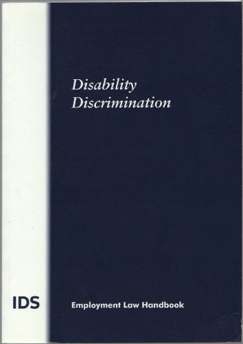 Beispielbild fr Disability Discrimination: Employment Law Handbook zum Verkauf von Anybook.com
