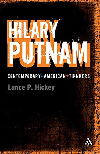 9781847060778: Hilary Putnam (Bloomsbury Contemporary American Thinkers)
