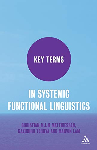 Imagen de archivo de Key Terms in Systemic Functional Linguistics a la venta por Chiron Media