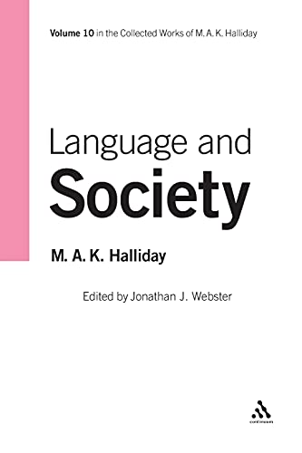 Stock image for Language and Society for sale by Chiron Media