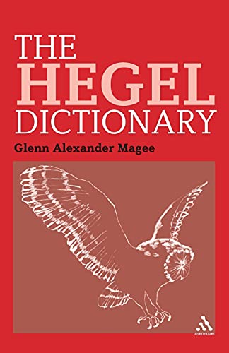 Stock image for The Hegel Dictionary for sale by Chiron Media