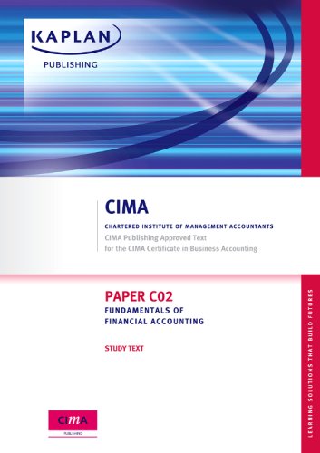 Beispielbild fr Fundamentals of Financial Accounting - Study Text: Paper C02 zum Verkauf von medimops