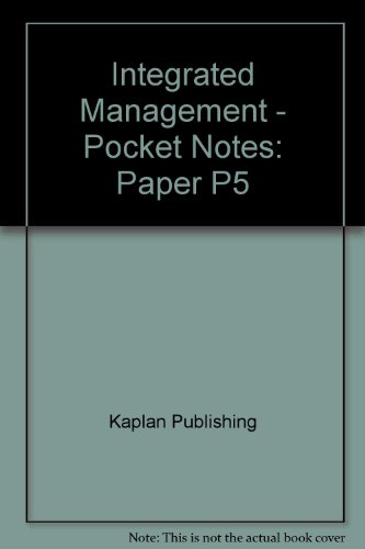 9781847104366: Integrated Management - Pocket Notes