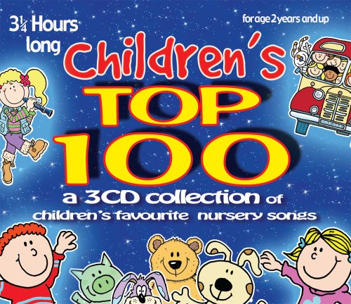Beispielbild fr Children's Top 100: 3 CD set of children's favourite nursery songs & rhymes zum Verkauf von WorldofBooks