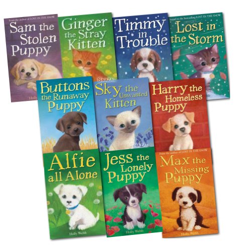 Stock image for Holly Webb 10 books Collection Puppy and kitten Childrens Gift Set Sophy William (Timmy in Trouble, Max the Missing Puppy, Sam the Stolen Puppy, Buttons the Runaway Puppy, Harry the Homeless Puppy, more) for sale by Vive Liber Books