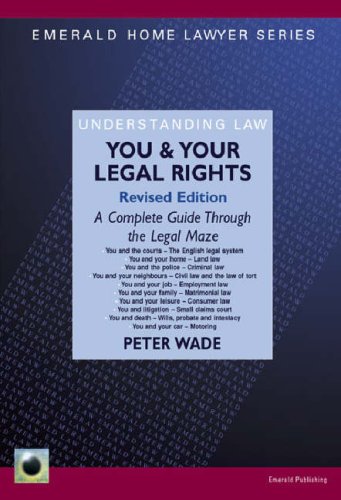 Beispielbild fr You And Your Legal Rights - 2nd Ed.: Emerald Home Lawyer Series zum Verkauf von WorldofBooks