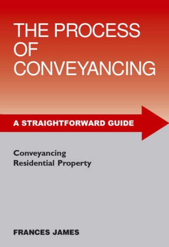 Beispielbild fr A Straightforward Guide To The Process Of Conveyancing: 4th Edition zum Verkauf von WorldofBooks