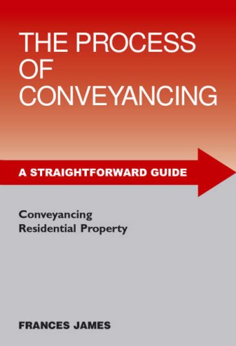 9781847160041: A Straightforward Guide to the Process of Conveyancing (Straightforward Guides)