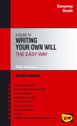 Writing Your Own Will (9781847160867) by James Grant